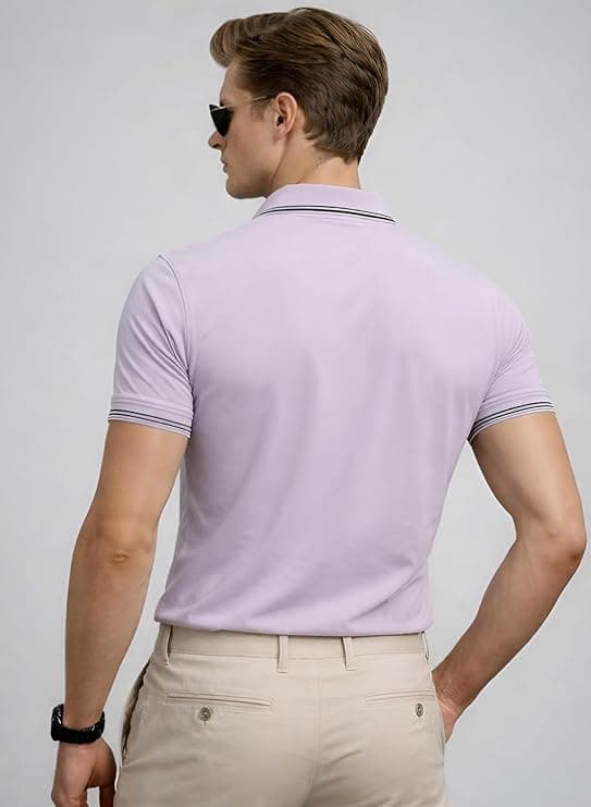 ADRO Cotton Polo T Shirt for Men