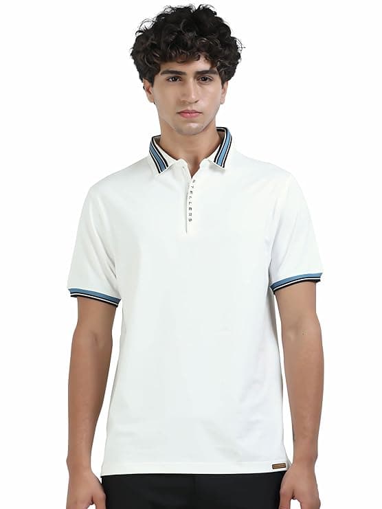 STELLERS Men’s Zipper Polo T