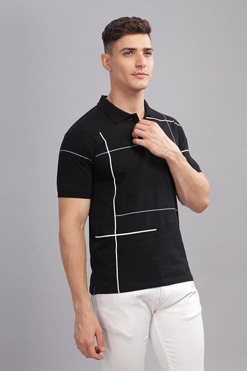 ADRO Regular Fit Polo T-Shirt for Men