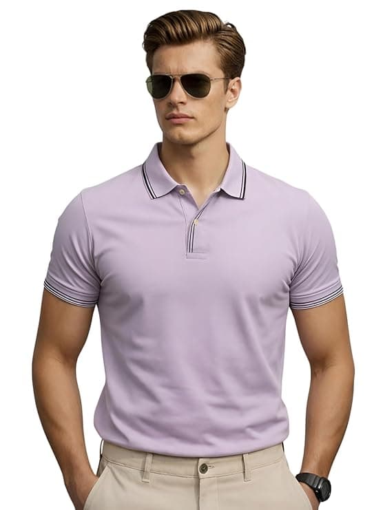 ADRO Cotton Polo T Shirt for Men
