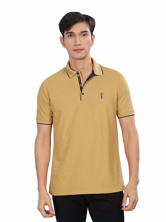 STELLERS Men’s Half Sleeve Tipping Polo Shirt’s