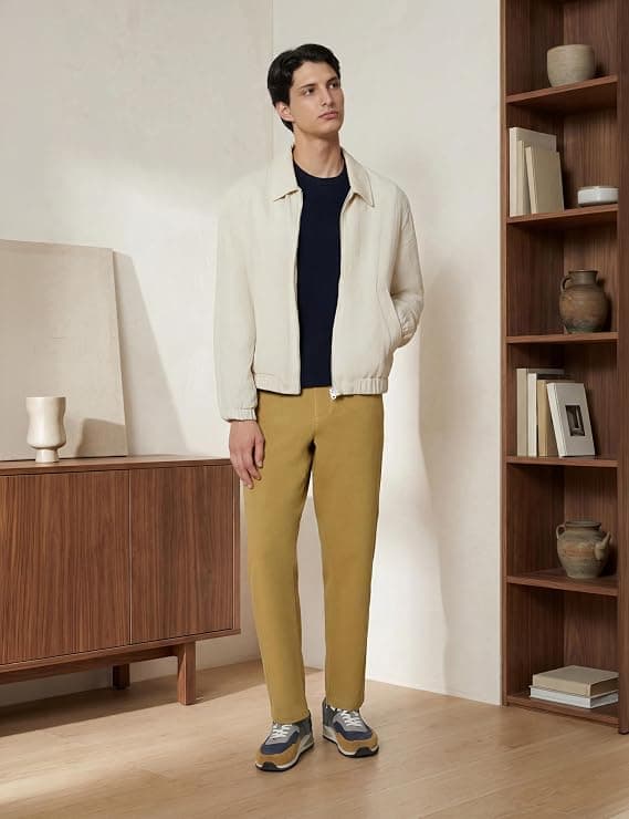 Men’s Relaxed Fit Camo Cargo Trouser