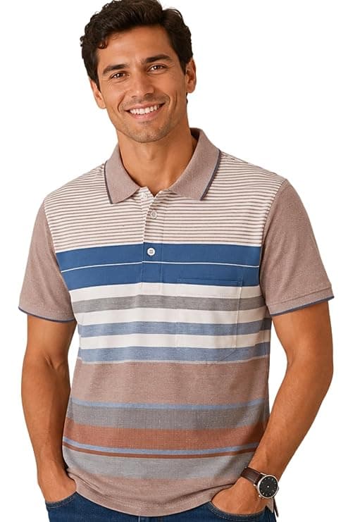 SANE ORIGINALS Polo T-Shirt for Men with Pocket