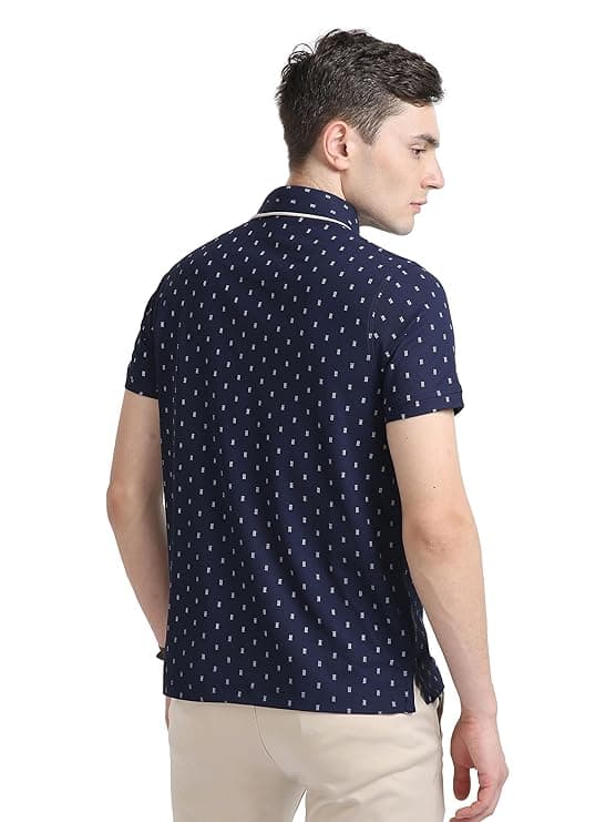 STELLERS Men’s Premium Printed Polo T