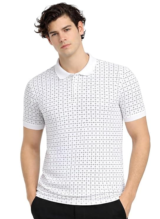 ADRO Cotton Polo T Shirt for Men