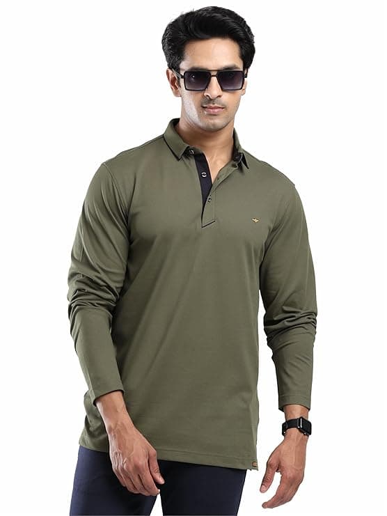 STELLERS Men’s Full Sleeve Polo T