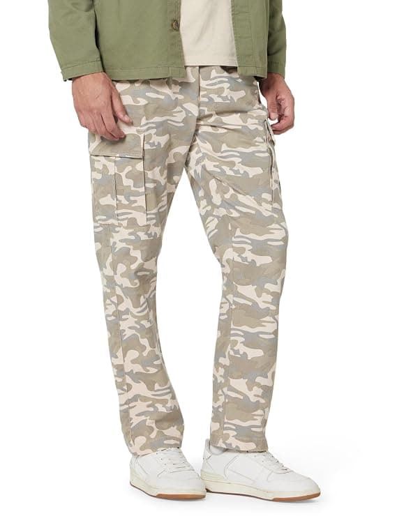 Men’s Relaxed Fit Camo Cargo Trouser