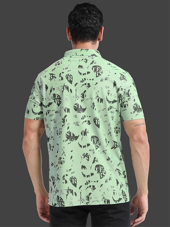 STELLERS Men’s Printed Polo T