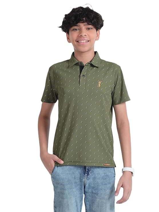 STELLERS Boy’s Printed Polo T