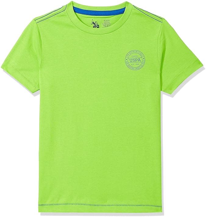 U.S. Polo ASSN. Men’s IKEA Boys Ribbed Neck Cotton Lounge T
